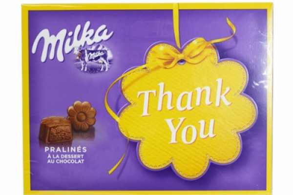 шоколадови бонбони милка тен кю 120гр