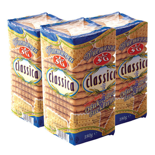 бисквити класика без захар 180 гр