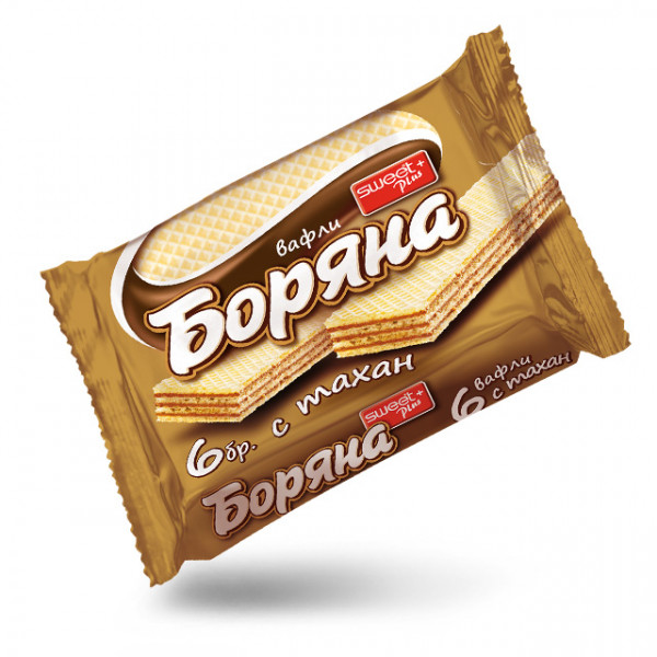 вафла боряна с  тахан 6бр 140гр