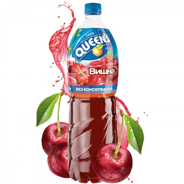 сок кул си куинс вишна 2л