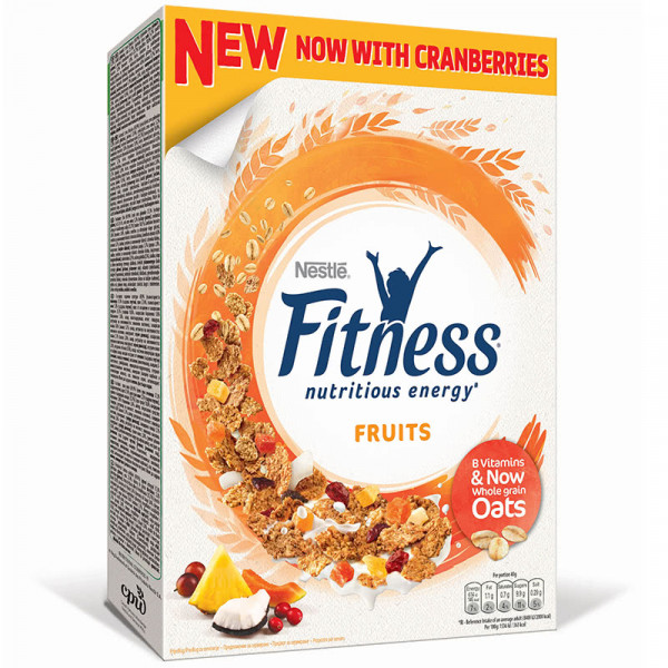 зърнена закуска фитнес фрути 375гр