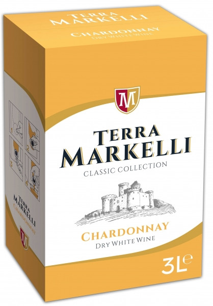 бяло вино тера маркели шардоне 3л.
