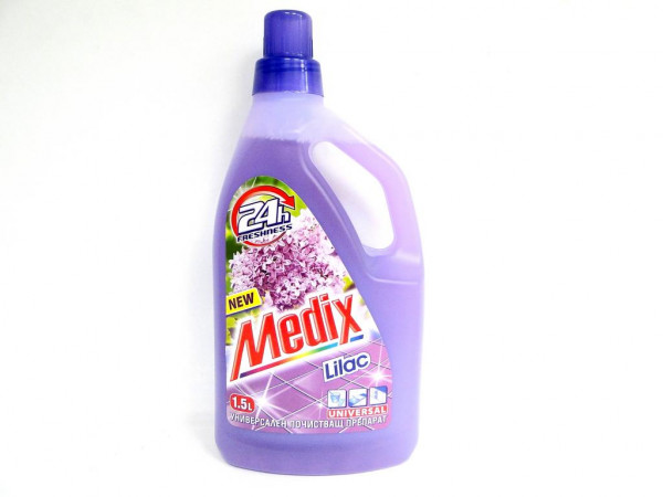почистващ препарат медикс за под люляк 1,5 л