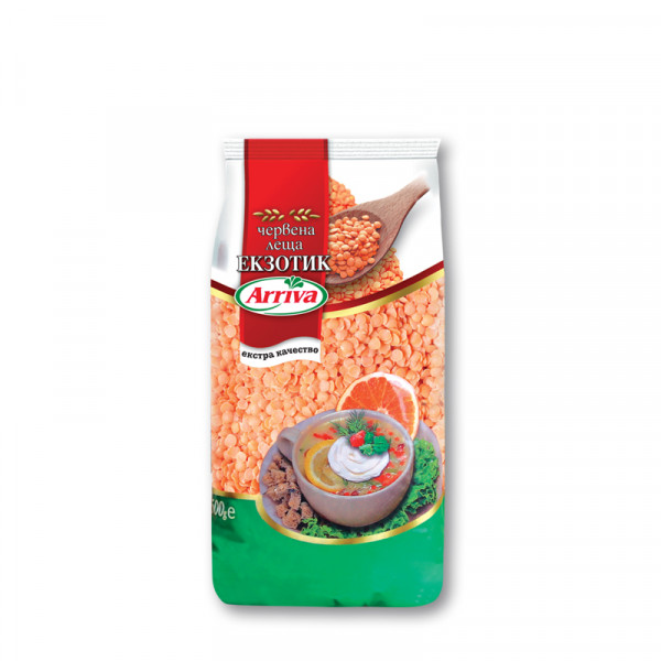 червена леща екзотик аррива 500гр.