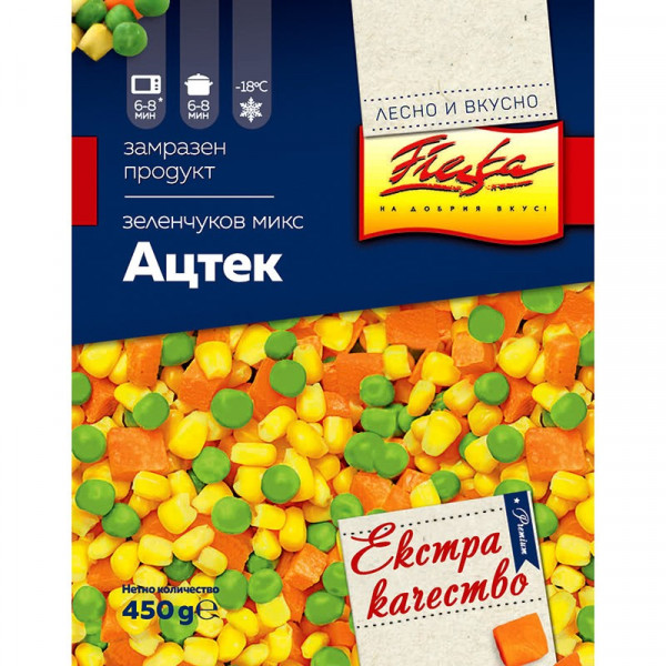 замразен микс фиеста зеленчуков 450 гр