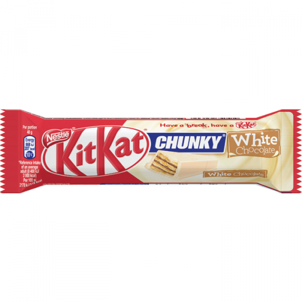 десерт киткат чънки бял шоколад 40гр.