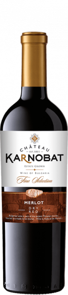червено вино шато мерло карнобат 750мл