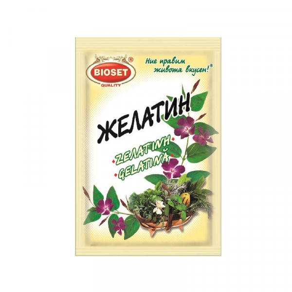 желатин биосет 10гр