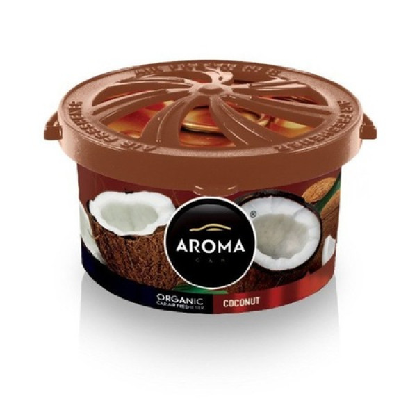 ароматизатор за кола арома органик кокос 40гр.