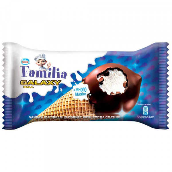 сладолед галакси ванилия 73гр