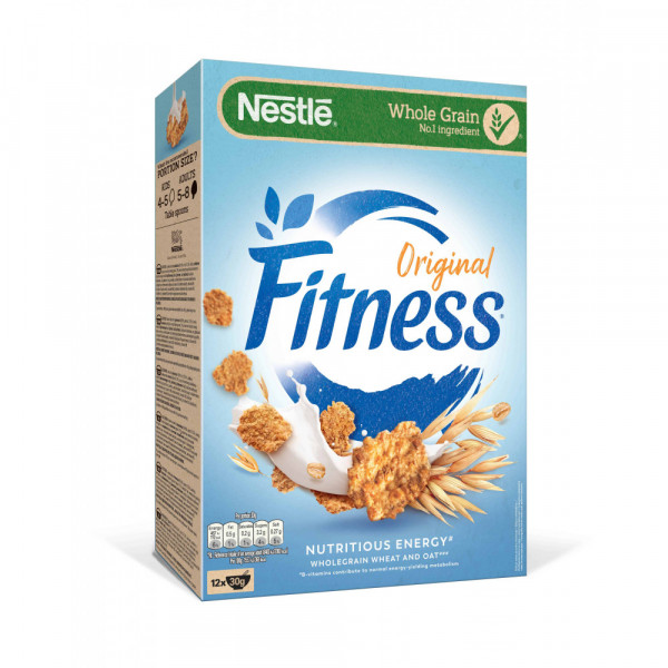 зърнена закуска фитнес  без захар 375гр.