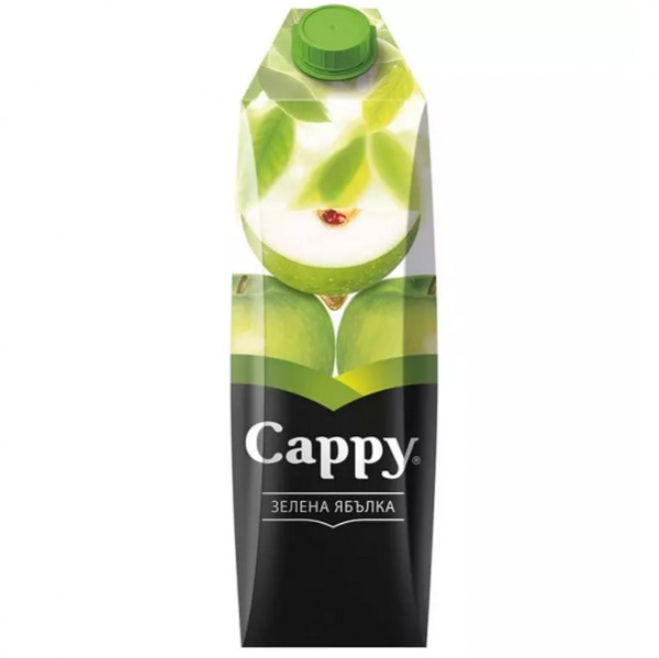 Плодов сок Cappy зелена ябълка - 1л.