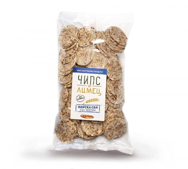 чипс от лимец и морска сол гривас 100г