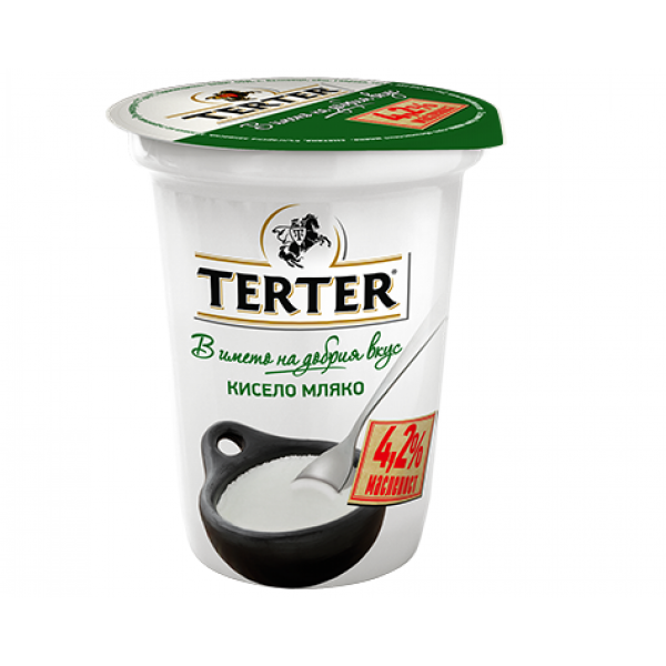 кисело мляко тертер 4,2% 400гр