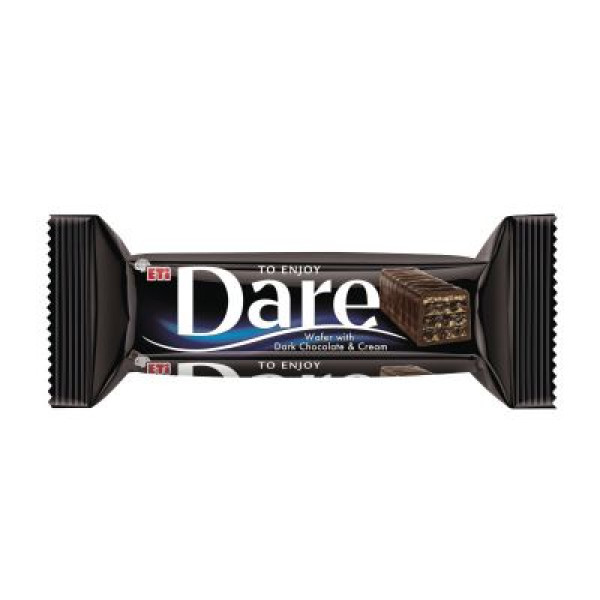 вафлен десерт с тъмен шоколад дар 50г