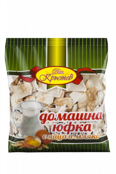 юфка домашна кръстев с яйца и мляко 200гр
