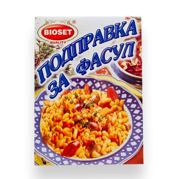 подправка биосет за фасул 45гр.