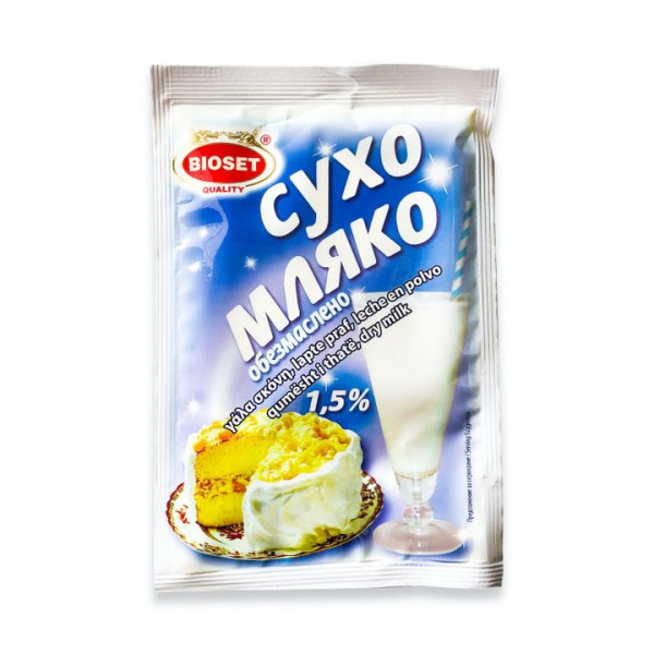 сухо мляко биосет 1,5%