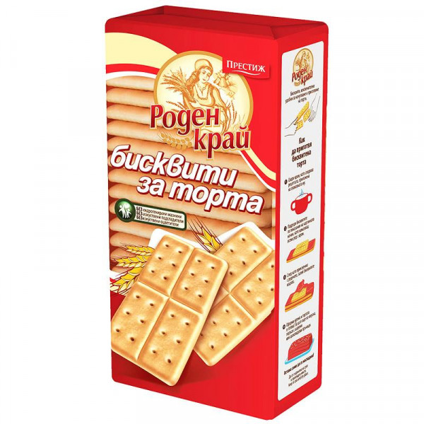 бисквити за торта роден край престиж 250гр.
