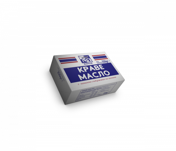 краве масло милтекс с намалени мазнини 250гр. хартия
