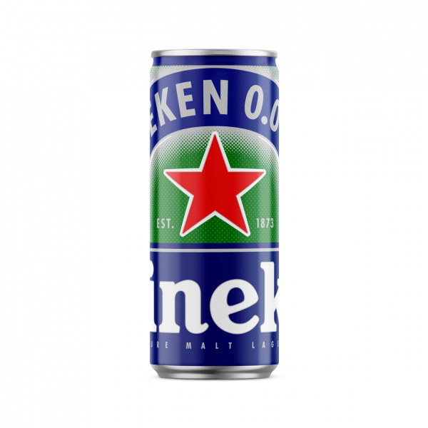 бира хайнекен кен безалкохолна 330мл