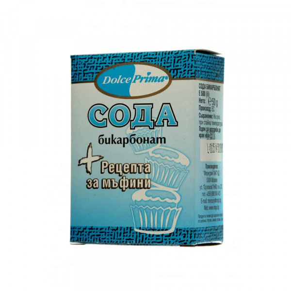 подправка сода бикарбонат долче прима 100гр.