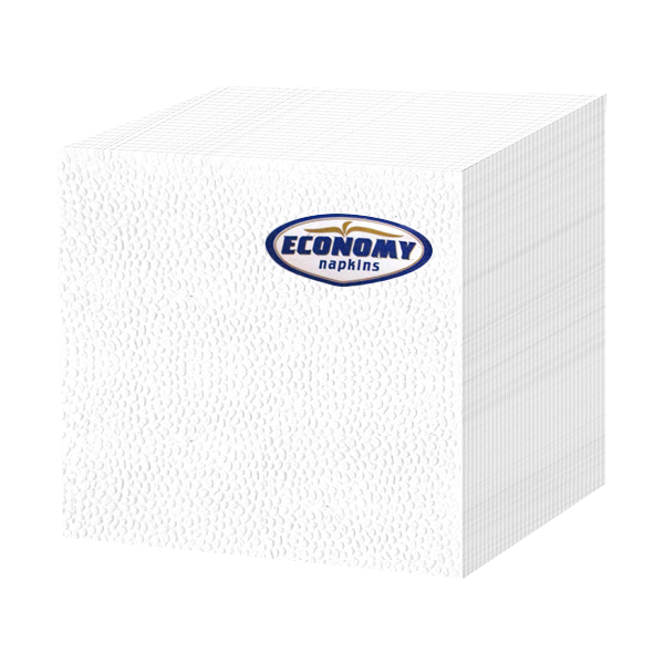 салфетки економи бели напкинс