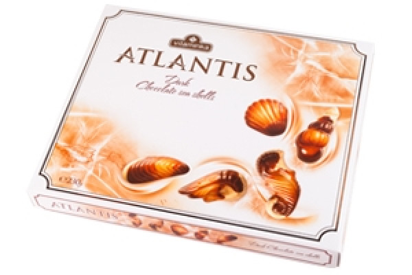 шоколадови бонбони атлантис 230г