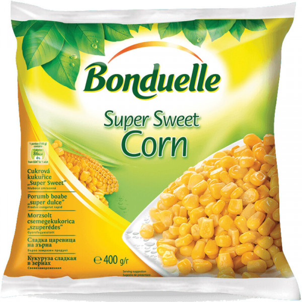 замразени зеленчуци бондюел сладка царевица 400гр.