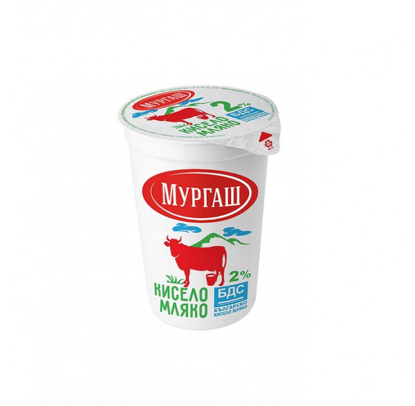 Кисело Мляко Мургаш 2% - 400гр.