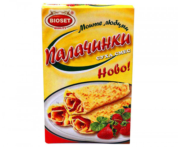 смес за палачинки биосет 250 гр