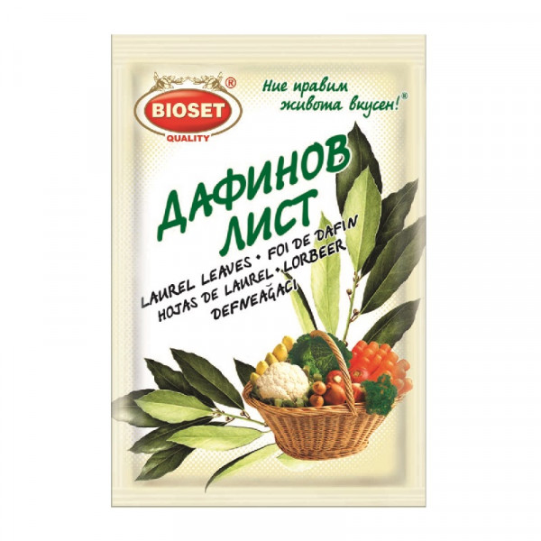 подправка биосет дафинов лист 8гр.