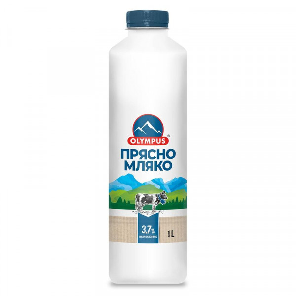 прясно мляко олимпус 3,7% 1л