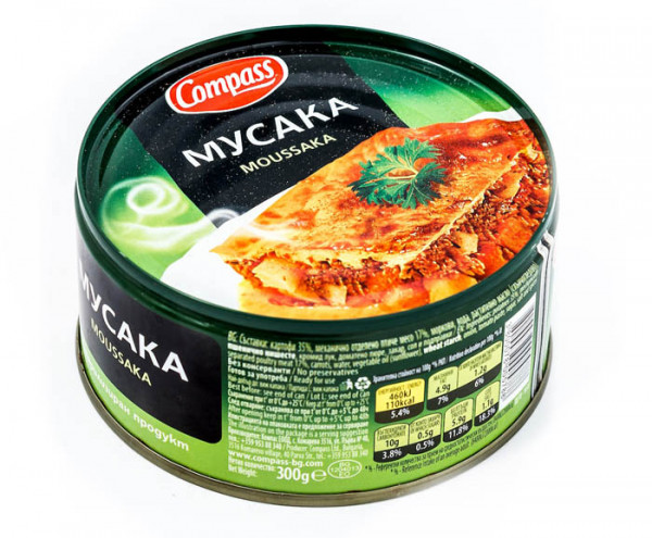 консерва компас мусака 300 гр