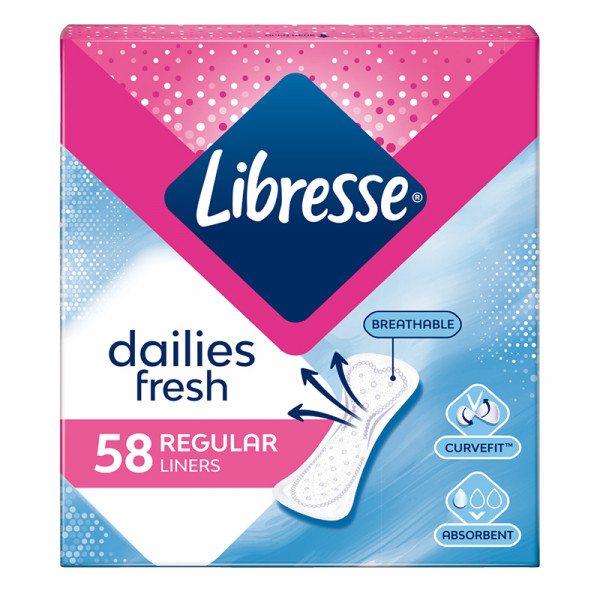 дамски превръзки либрес ежедневни 58бр