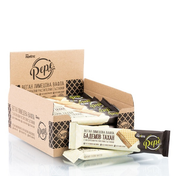 лимецова вафла пепе с бадемов тахан 30гр