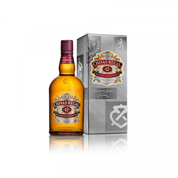 уиски чивас регал 12г 700мл.