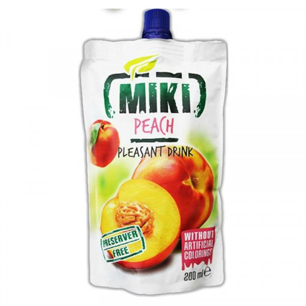 плодова напитка мики праскова 200мл.