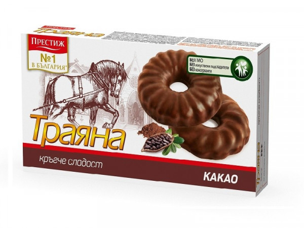 бисквити траяна какао 160гр