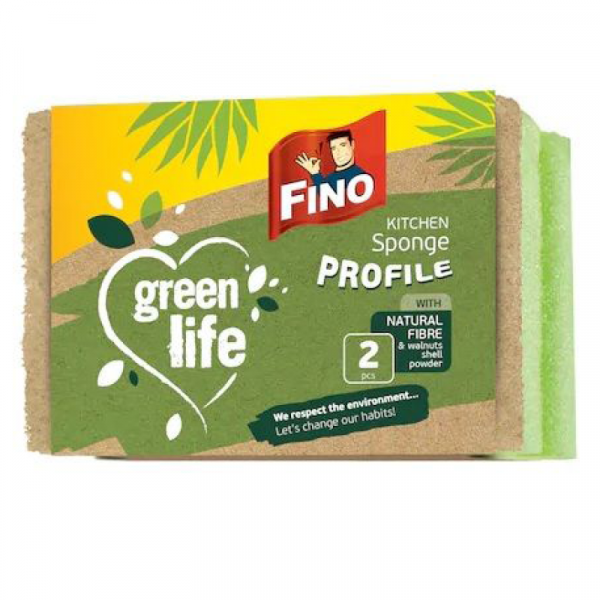 кухненска гъба грийн с канали 2бр