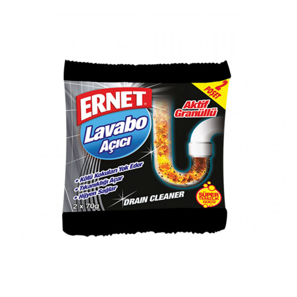 препарат за канали ернет 2х70гр. гореща вода