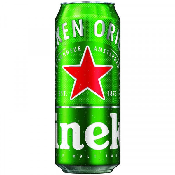 бира хайнекен силвър кен 500мл.