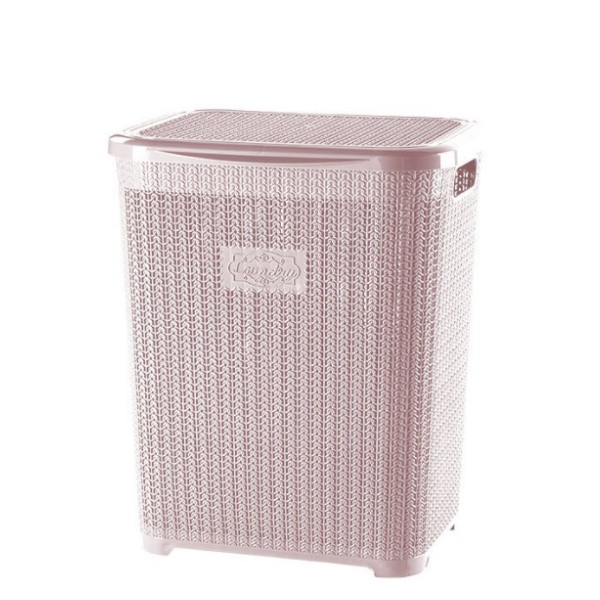 кош за бельо виолета 45л пудра 1007 и 101476/4