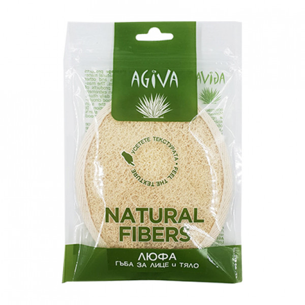 гъба люфа за лице и тяло агива