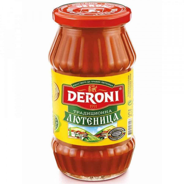 лютеница дерони традиционна 520гр.