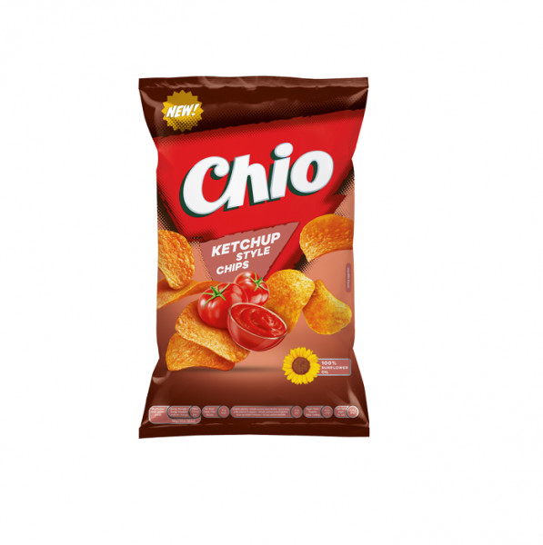 чипс чио кетчуп 140 гр.