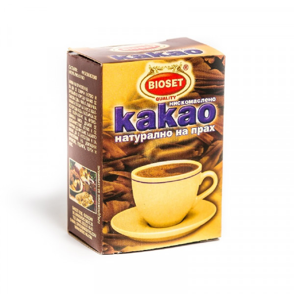 какао на прах биосет 50гр