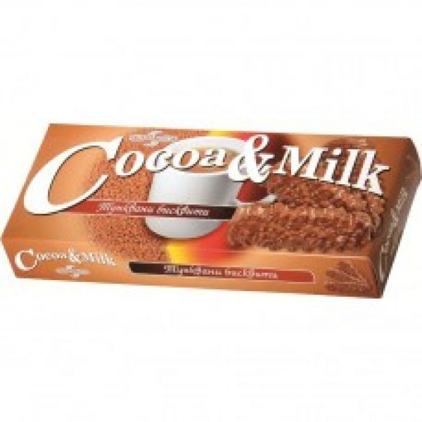 бисквити кафе с млечна глазура суит плюс 150гр.