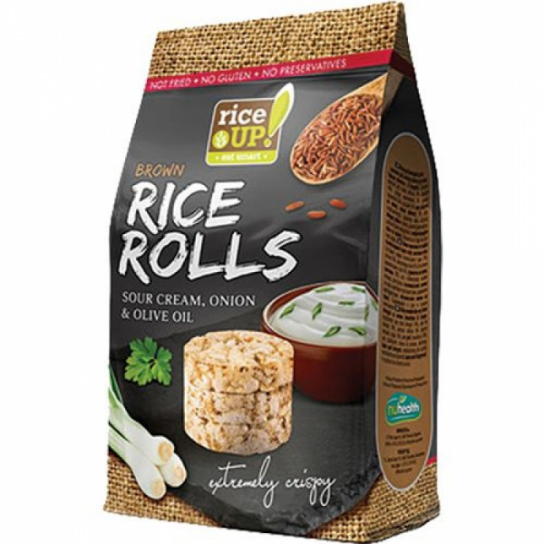 оризови кръгчета райс ролс със сметана и лук 50гр