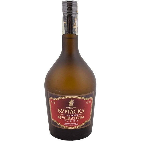 ракия бургаска специална мускатова 700мл.